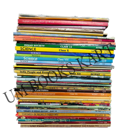 (ENGLISH)NCERT BOOKS COMPLETE PACKAGE SET | 45 BOOKS | UPSC SET | From Class 6th To 12th ALL 45 BOOKS COMBO  | HARDCOPY  PAPERBACK NCERT